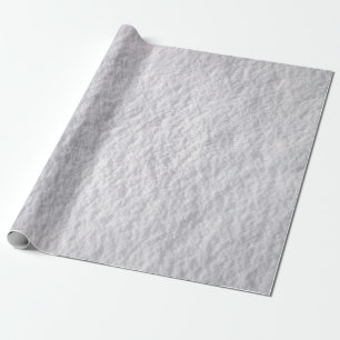 Compacted Snow Texture Wrapping Paper