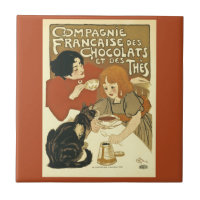 Compagnie Chocalats Vintage Advertisement French