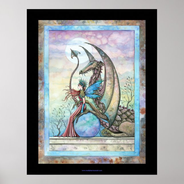 Compagnons célestes Poster de dragon de fée (Devant)