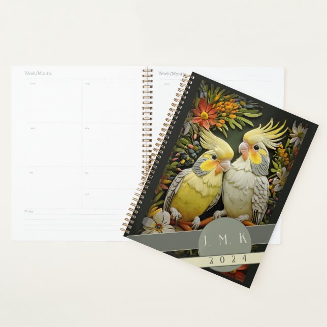 Compagnons Cockatiel (Devant avec enveloppe)