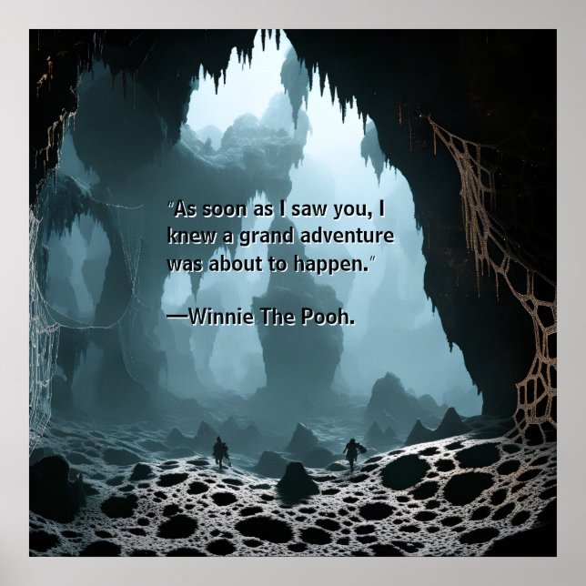 Companion Cave Fantasy Art Poster (Front)