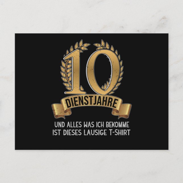 Company Anniversary 25 Years Of Employees Company Postcard (Front)
