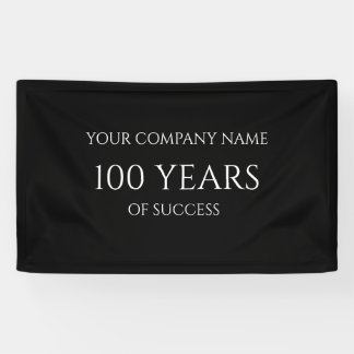 Company Anniversary Custom Business Banner
