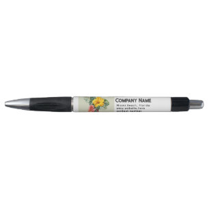 Company Brand Logo and Text Promotional Pen