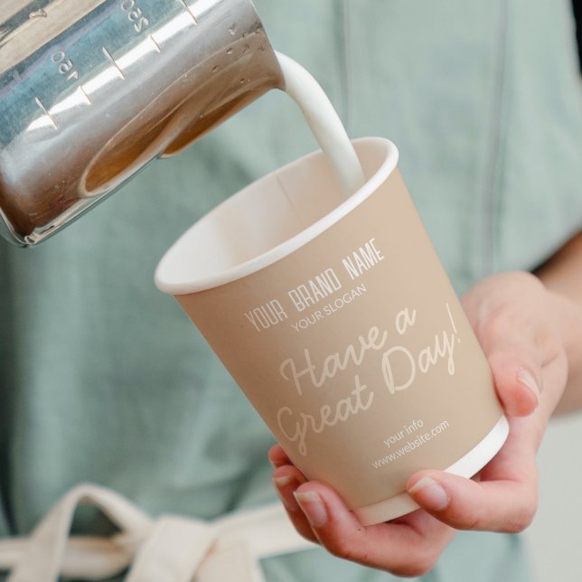 Company Brand Name |  Corporate Paper cups (Creator Uploaded)