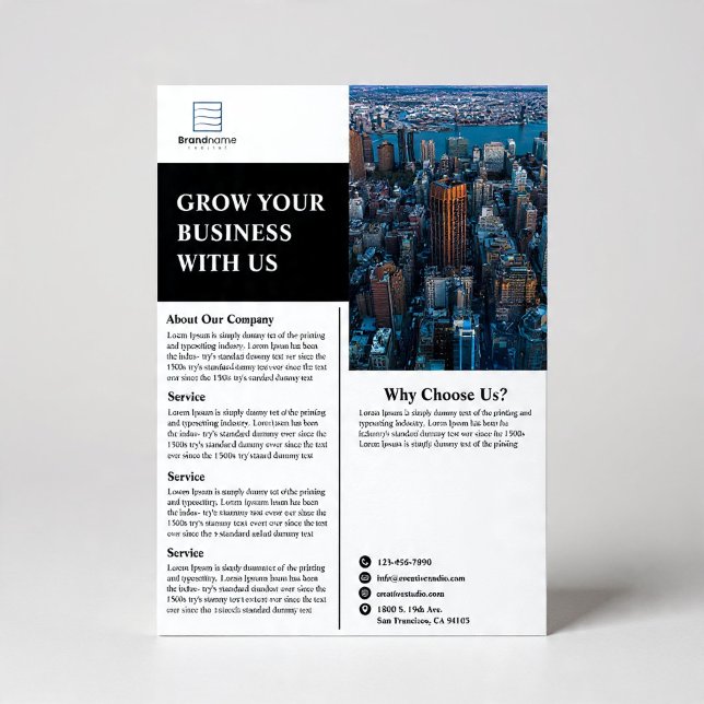 Company Business Flyer (Creator Uploaded)