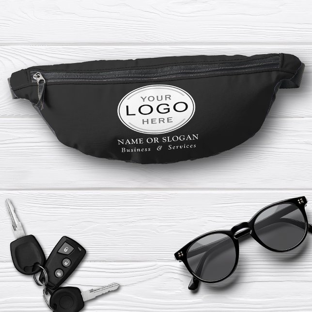 Company Business Logo Modern Swag Custom Brand Fanny Pack (Creator Uploaded)