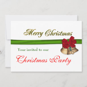 Company Christmas Party Invitation