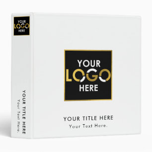 Company Corporate Business Logo Modern Promotional Binder