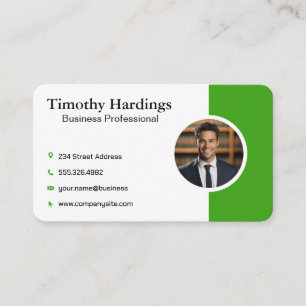 Company Corporate Financial Business Man Business Card