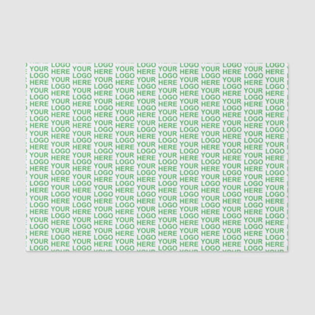  Company Custom Logo pattern Tissue Paper (Front)