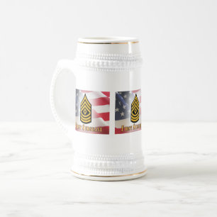 Company First Sergeant Beer Stein
