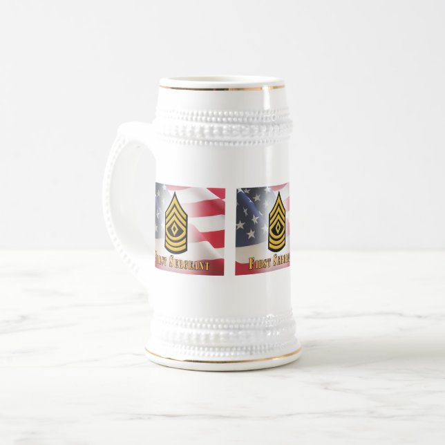 Company First Sergeant  Beer Stein (Front Left)