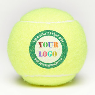 Company Logo and Custom Text Tennis Balls Template