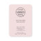 Company Logo | Blush Pink Modern Vertical Stylish