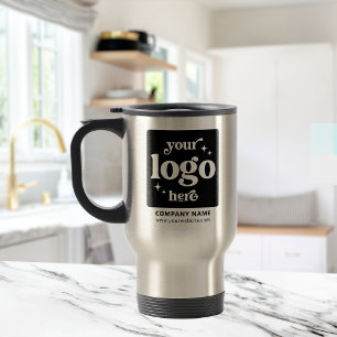 Company Logo Business Client Gift Custom Employee Travel Mug