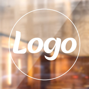 Company Logo   Business Custom  Window Cling