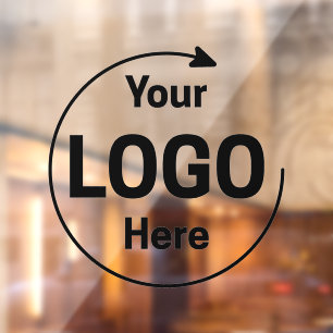 Company Logo   Business Custom  Window Cling