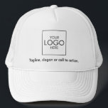 Company Logo Business Employee Client Staff Custom Trucker Hat<br><div class="desc">Introducing our Custom Trucker Hat, the ultimate solution for showcasing your brand or celebrating special occasions. These personalized trucker hats are perfect for employees, clients, and staff alike, offering a range of customizable options to suit your needs. Our white trucker hat serves as a stylish canvas for personalization. Whether you're...</div>