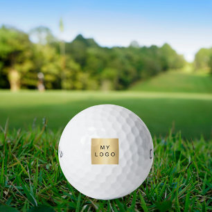 Company logo business golf balls