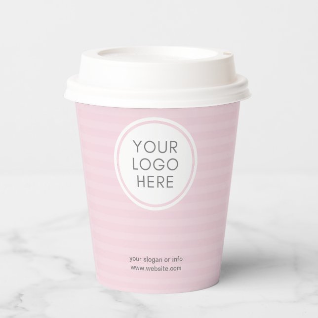 Company Logo |  Corporate Paper cups (Front)