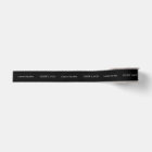Company Logo Custom Business Packaging Black
