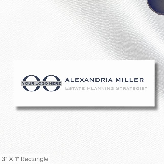 Company Logo Employee Name Tag (Creator Uploaded)