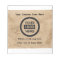 Company Logo & Information | Brown Background on 