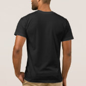 Company Logo Name | Black Business Employee Staff T-Shirt (Back)