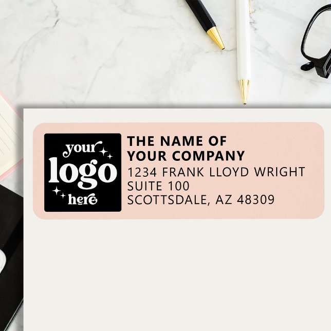 Company Logo Personalized Business Return Address (Creator Uploaded)