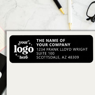 Company Logo Personalized Business Return Address