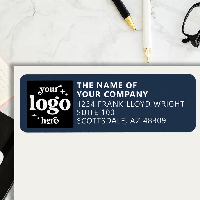 Company Logo Personalized Business Return Address (Creator Uploaded)