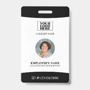 Company Logo Photo Employee Badge