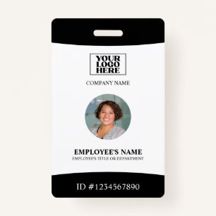 Company Logo Photo Employee Badge