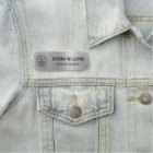 Company Logo Professional Faux Silver