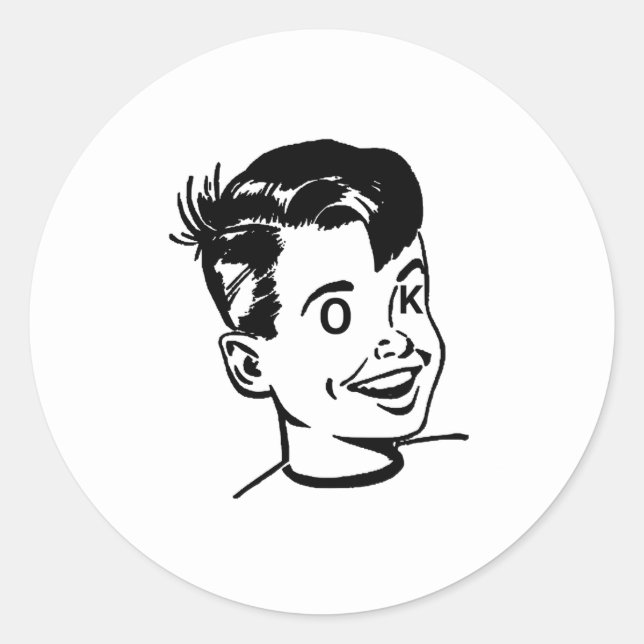 company logo sticker (Front)