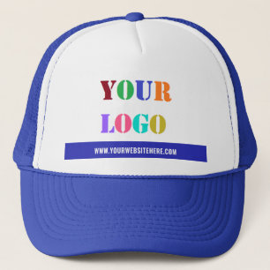 Company Logo Text Business Trucker Hat Template