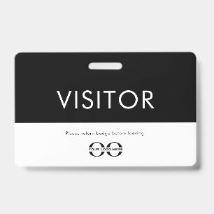Company Logo Visitor Badge