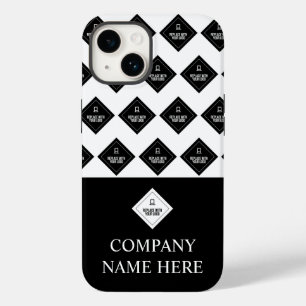 Company Name & Logo Pattern Case-Mate iPhone 14 Case