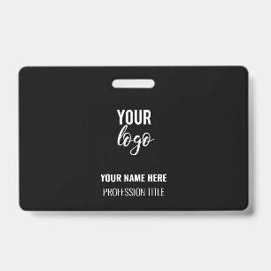 Company Office Employee Recognition Business Logo Badge