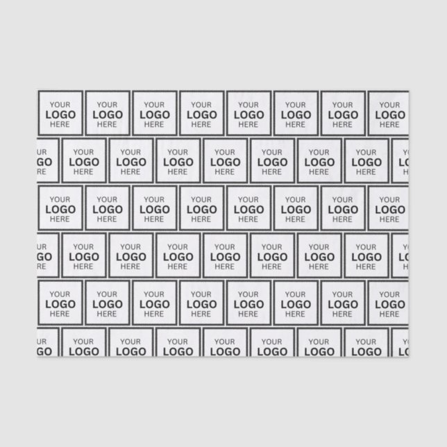 Company or Business Packaging Tissue Paper (Front)