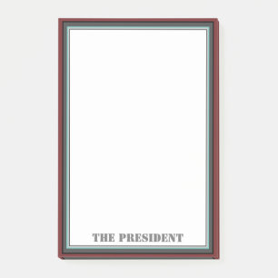 Company President Post-it Notes