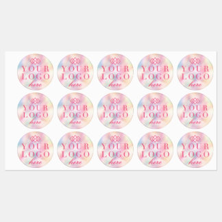 Company Promo Label | Your Logo Here Colour