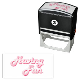 Company Self-inking Stamp