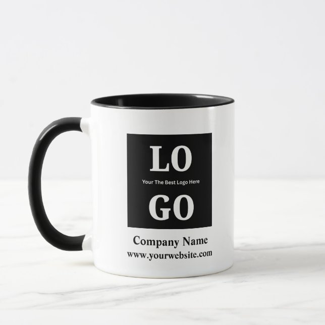 Company Souvenirs Personalized Custom Mug (Left)