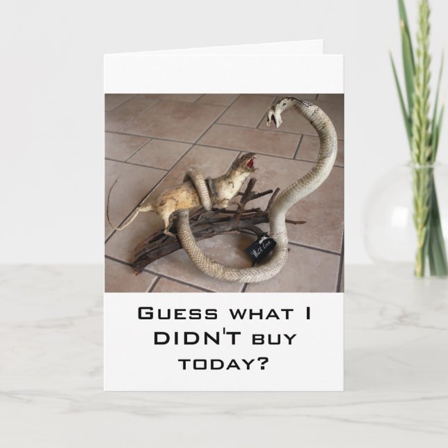 comparison shopping card (Front)