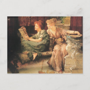 Comparisons by Lawrence Alma-Tadema Postcard