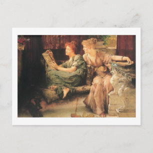 Comparisons by Lawrence Alma-Tadema Postcard