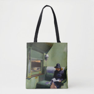 Compartment C, Car 293 by Edward Hopper Tote Bag