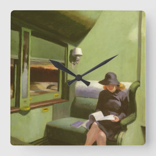 Compartment C, Car 293 Square Wall Clock